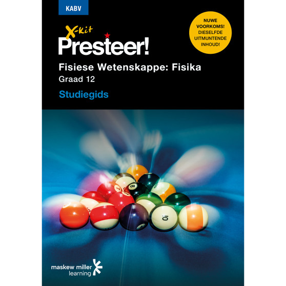 DIGITAL - X-Kit Presteer! Fisiese Wetenskappe: Fisika Graad 12 Studiegids Epdf (Perpetual Licence) - ISBN 9781775957720