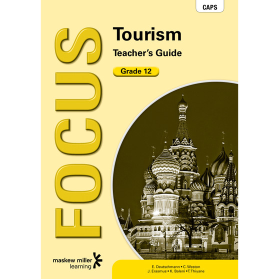 DIGITAL - Focus Tourism Grade 12 Teacher's Guide ePDF (1-year licence) - ISBN 9780636174030