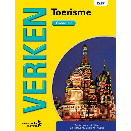 DIGITAL - Verken Toerisme Graad 12 Leerderboek ePDF (1-year licence) - ISBN 9780636171305