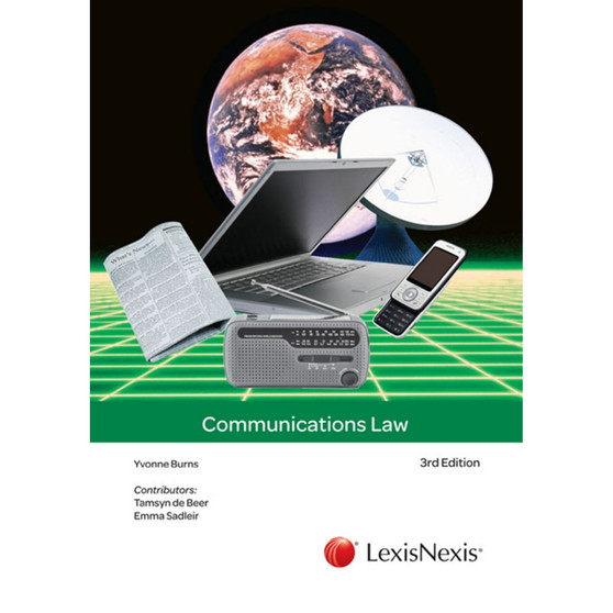 Communications Law (3rd edition) - ISBN 9780409118360