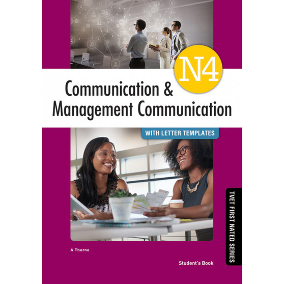 TVET First Communication & Management Communication N4 Student's Book - ISBN 9781430807728