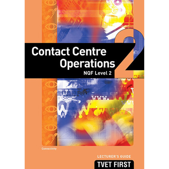 TVET First Contact Centre Operations NQF Level 2 Lecturer's Guide - ISBN 9781920075309