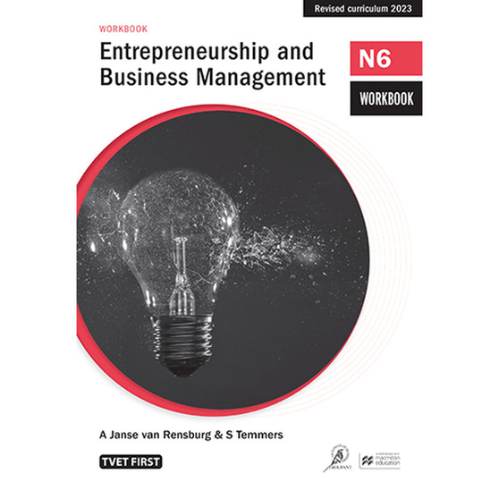 TVET First Entrepreneurship and Business Management N6 Workbook - ISBN 9781430812043