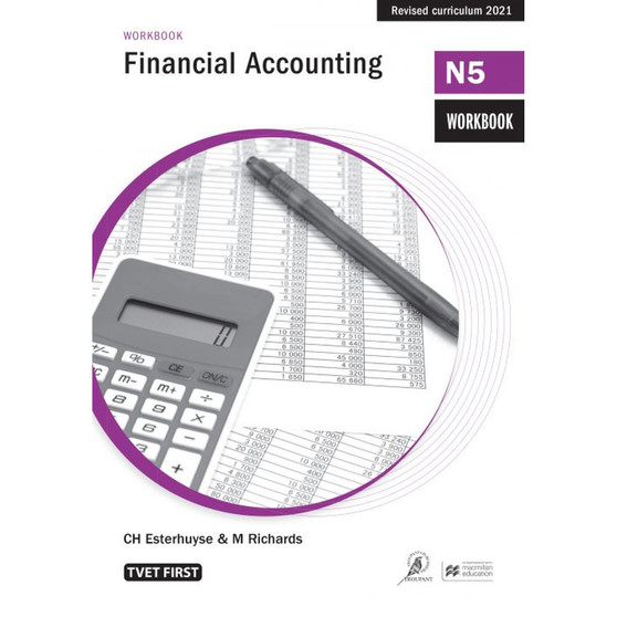 TVET First Financial Accounting N5 Workbook - ISBN 9781430807971
