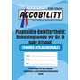 Accobility Finansiële Geletterdheid: Rekeningkunde vir Graad 9 - Sonder Afslagjoernale (Blou) - Ref COLACCOBI0026
