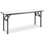 SNAP Folding Leg Table with Super White Melawood Top SNAP Folding Leg Table with Super White Melawood Top