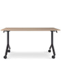 TIPPER Training Table with 16mm Melamine Folding Top and Lockable Castors TIPPER Training Table with 16mm Melamine Folding Top and Lockable Castors