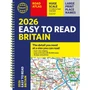 2026 Philip’s Easy to Read Road Atlas of Britain (Spiral-bound) - ISBN 9781849077132