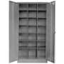 21 Compartment Steel Pigeon Hole Filing Cabinet in Hammertone Grey 21 Compartment Steel Pigeon Hole Filing Cabinet in Hammertone Grey