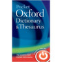 Oxford Pocket Dictionary and Thesaurus (2nd edition) - ISBN 9780199532865