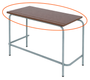 Replacement School Double Desk Top - MDF Supawood