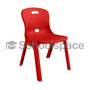 ZAYLEY® Ergonomic Plastic Chair | Scarlet RED