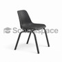 Little LEO™ Junior Polyshell Chair | Eco Plastic Seat | 325mm Height | Slate Black