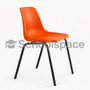 Little LEO™ Junior Polyshell Chair | Virgin Plastic Seat | 400mm Height | Vibrant Orange