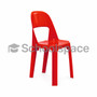 ALPINE® Junior Stackable Chair | Virgin Plastic | 375mm Seat Height | Scarlet Red