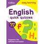 Collins Easy Learning KS2 - English Quick Quizzes Ages 7-9: Ideal for home learning - ISBN 9780008212636