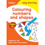 Collins Easy Learning Preschool - Colouring Numbers and Shapes Early Years Age 3+ - ISBN 9780008491741
