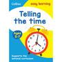 Collins Easy Learning KS1 - Telling the Time Ages 5-7: Ideal for home learning - ISBN 9780008134372