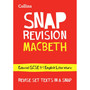 Collins GCSE Grade 9-1 SNAP Revision - Macbeth: Edexcel GCSE 9-1 English Literature Text Guide: Ideal for the 2026 and 2027 exams - ISBN 9780008353025