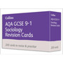 Collins GCSE Grade 9-1 Revision - AQA GCSE 9-1 Sociology Revision Cards: Ideal for the 2026 and 2027 exams - ISBN 9780008399320