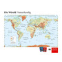 Oxford Muurkaart: Wereld Fisies - ISBN 9780190407117