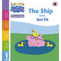 Learn with Peppa Phonics Level 1 Book 8 – The Ship and Get Fit (Phonics Reader) - ISBN 9780241576298