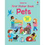 First Sticker Book Pets - ISBN 9781803702766