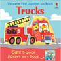 Usborne First Jigsaws and Book: Trucks - ISBN 9781474997997