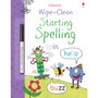 Wipe-clean Starting Spelling - ISBN 9781474922340