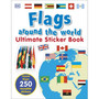 Flags Around the World Ultimate Sticker Book - ISBN 9780241283769