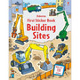 First Sticker Book Building Sites - ISBN 9781409587514