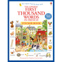 First Thousand Words in French Sticker Book - ISBN 9781409580225