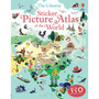 Sticker Picture Atlas of the World - ISBN 9781409550013