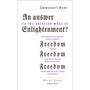 An Answer to the Question: 'What is Enlightenment?' - ISBN 9780141043883