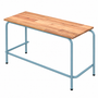 Lower Primary / Foundation Phase Double Stackable Desk with 21mm Saligna Hardwood Top