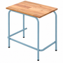 Lower Primary / Foundation Phase Single Stackable Desk with 21mm Saligna Hardwood Top