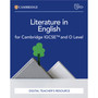 DIGITAL - Cambridge IGCSE™ and O Level Literature in English Digital Teacher's Resource - ISBN 9781009551373