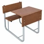 Higher Primary / Intermediate Phase Single Combination Desk with 16mm MDF Supawood Top