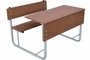 Secondary / Senior Phase Double Combination Desk with 16mm MDF Supawood Top