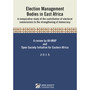 Election Management Bodies in East Africa - ISBN 9781920677978