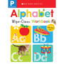 Scholastic Early Learners: Wipe Clean Workbooks - Pre-K: Alphabet - ISBN 9781338161489