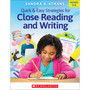 Quick & Easy Strategies for Close Reading and Writing - ISBN 9781338188349