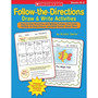 Follow-The-Directions Draw & Write Activities: Step-By-Step Directions and Writing Prompts That Guide Children to Draw Pictures and Write Stories About Them - ISBN 9780439471220