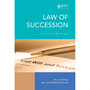 DIGITAL - Law of Succession (5th edition) (eBook) - ISBN 9781485109587