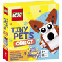 LEGO® Books. Tiny Pets: Corgi (with exclusive corgi mini-build, paper crafts, stickers and activity book) - ISBN 9781837251957