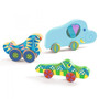 Djeco Puzz & Roll Bariolo - EAN 3070900010819