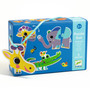 Djeco Articulo Wild Animals - Duo Puzzle - EAN 3070900082625