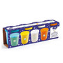 Djeco 4 Tubs of Glittery Play Dough - EAN 3070900090293