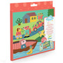 Djeco Create with Stickers (re-usable) - Animals - EAN 3070900090712