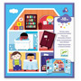 Djeco Create with Stickers (re-usable) - House - EAN 3070900090729